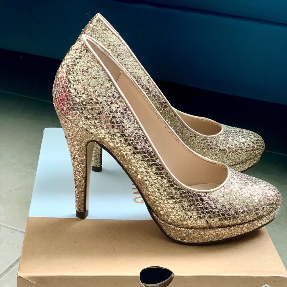 Call it Spring Gild Heels 6 1/2